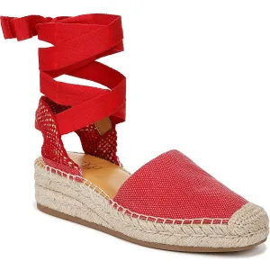 Franco Sarto Womens Britney Canvas Woven Espadrilles